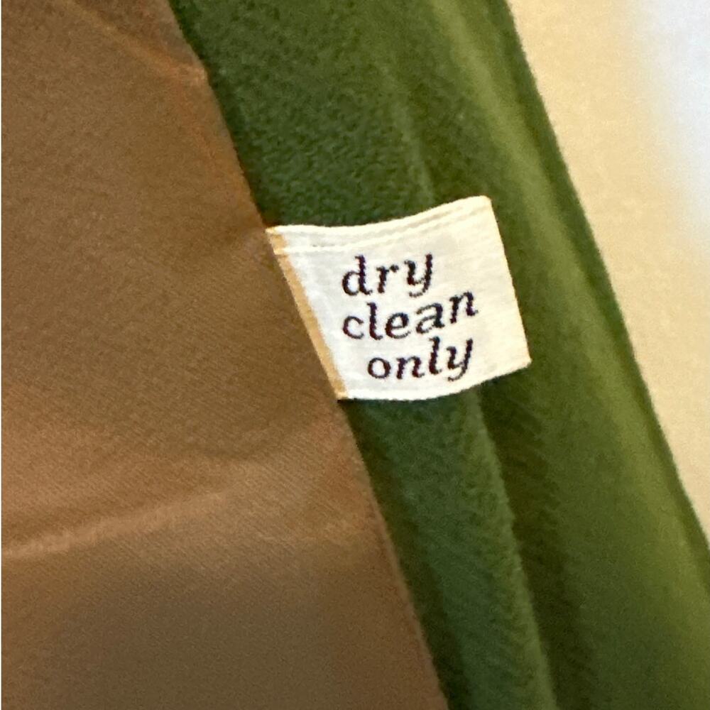 Vintage Pendleton Women’s 2-Button Virgin Wool Blazer Green Made in USA Sz 12 - Picture 8 of 15
